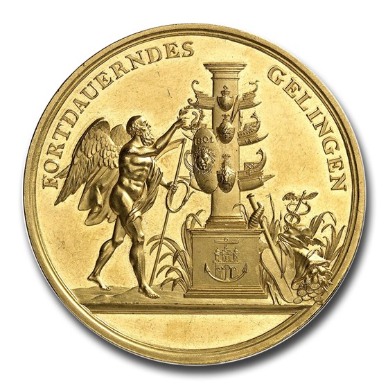 1801 German States Hamburg Gold Bankportugaleser MS-62 NGC 1801 German States Hamburg Gold Bankportugaleser MS-62 NGC
